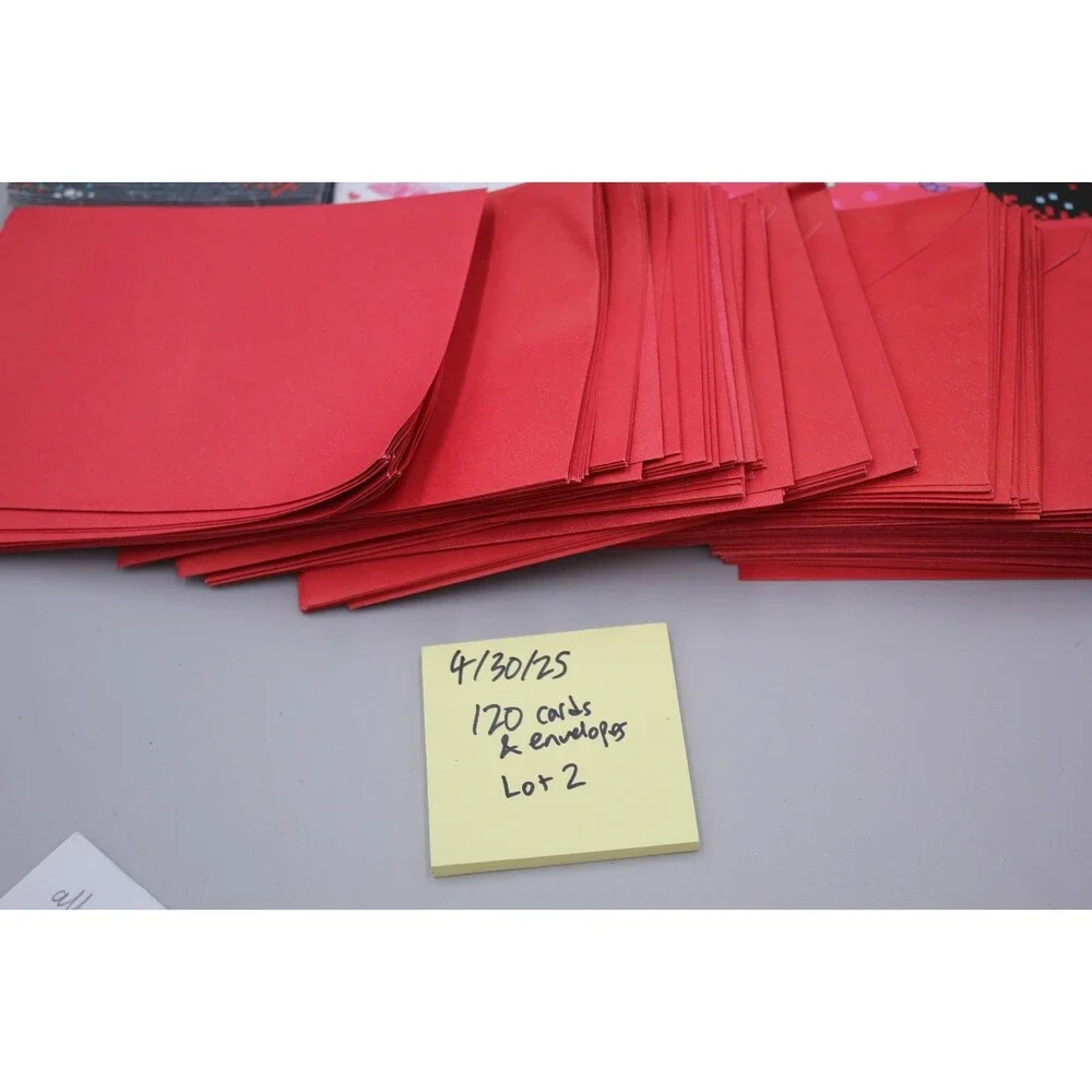 Lot of 120 Hallmark Valentine's Day Cards w/Envelopes Retail Sale New Lot 2